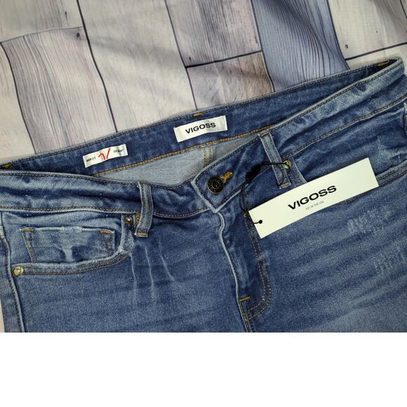 NWT VIGOSS Marley Midrise Skinny Size 33 - Picture 6 of 10